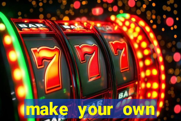 make your own bingo app
